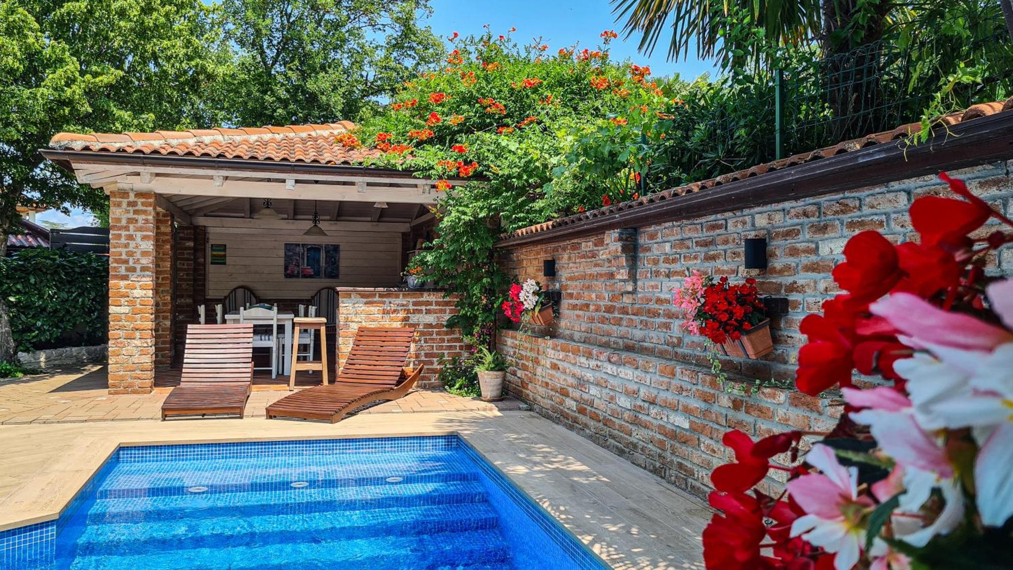 Villa Amalia Apartment 2 Malinska Bagian luar foto