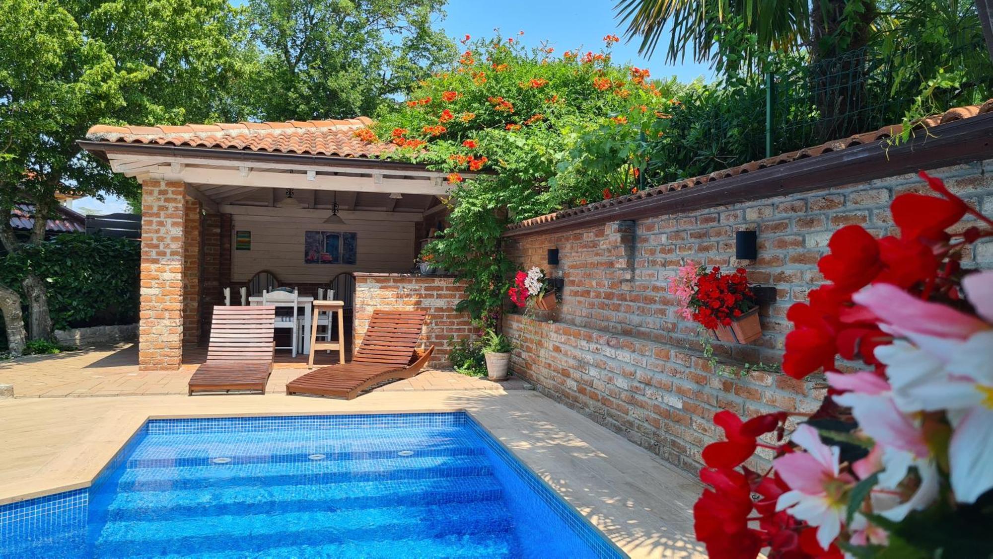 Villa Amalia Apartment 2 Malinska Bagian luar foto