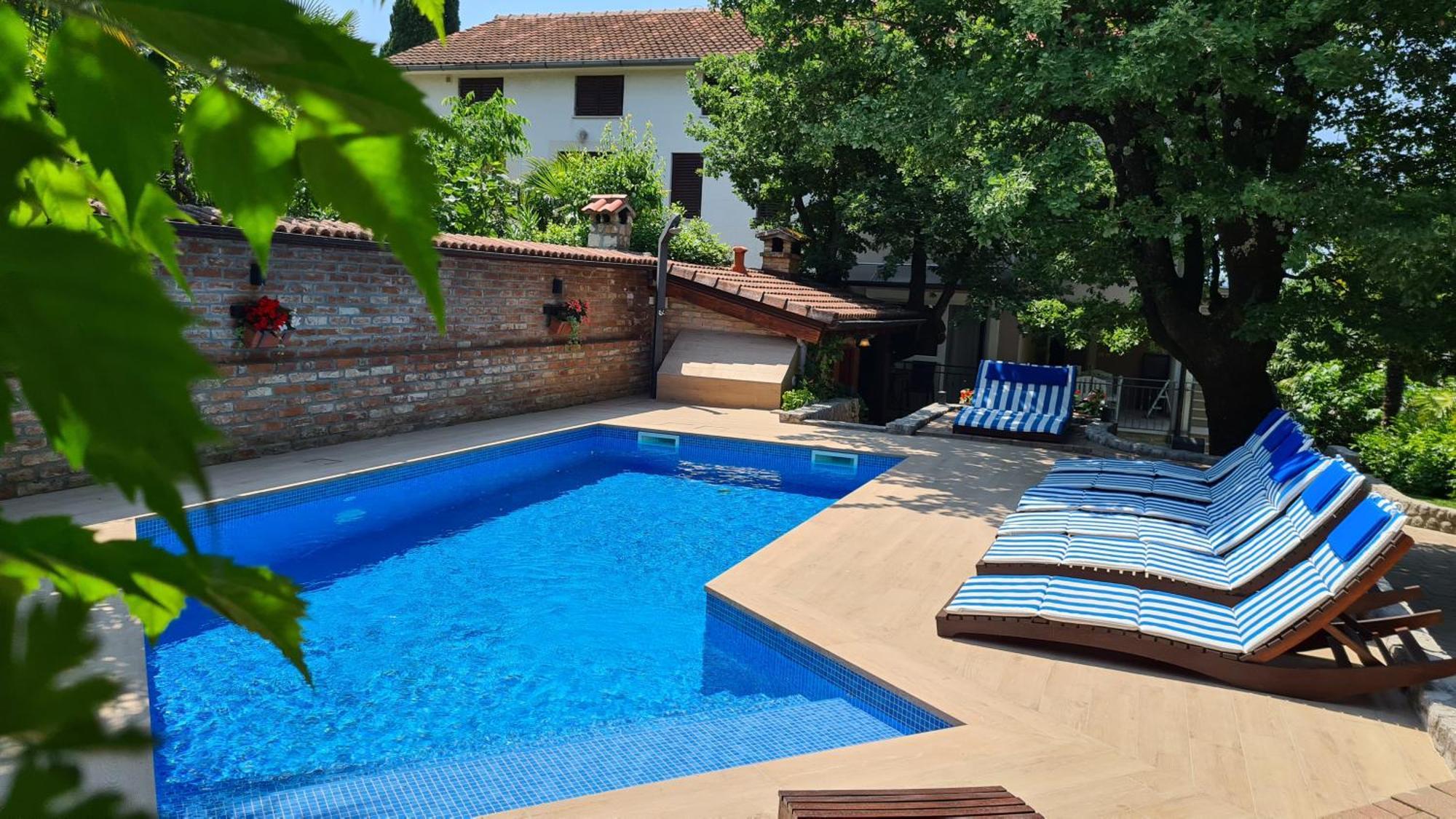 Villa Amalia Apartment 2 Malinska Bagian luar foto