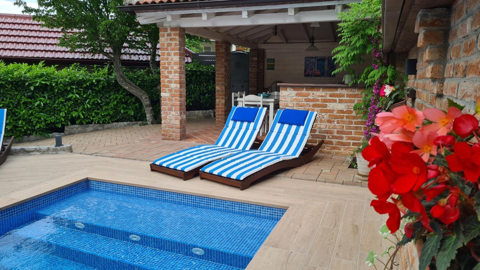 Villa Amalia Apartment 2 Malinska Bagian luar foto