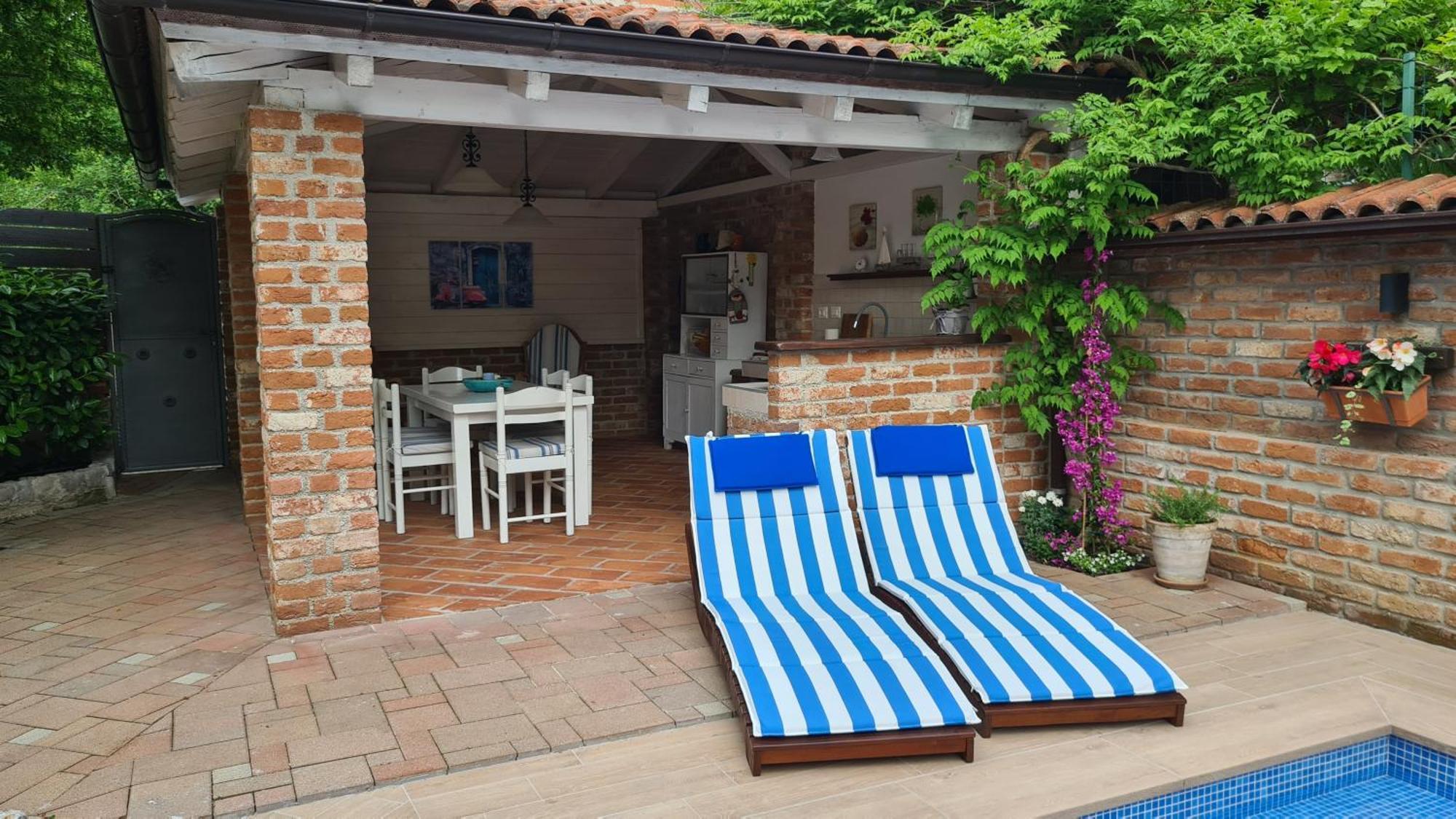 Villa Amalia Apartment 2 Malinska Bagian luar foto